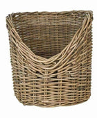 Natural Wicker Kindling Basket - 24cm - The Farthing