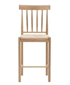 Natural Woven Topped Hampstead Bar Stools - Pack of 2 - The Farthing