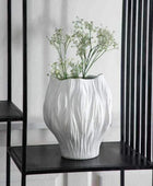 Organic Shape White Flora Vase - The Farthing