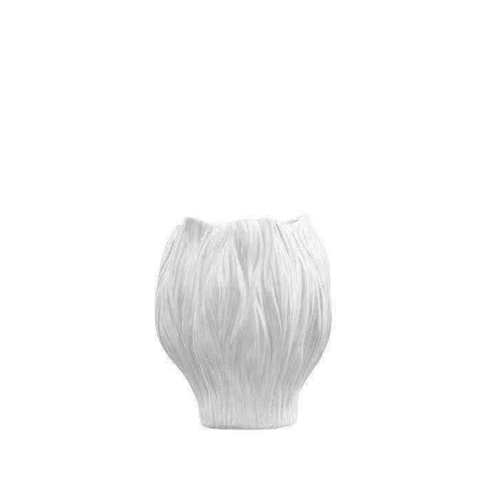 Organic Shape White Flora Vase - The Farthing