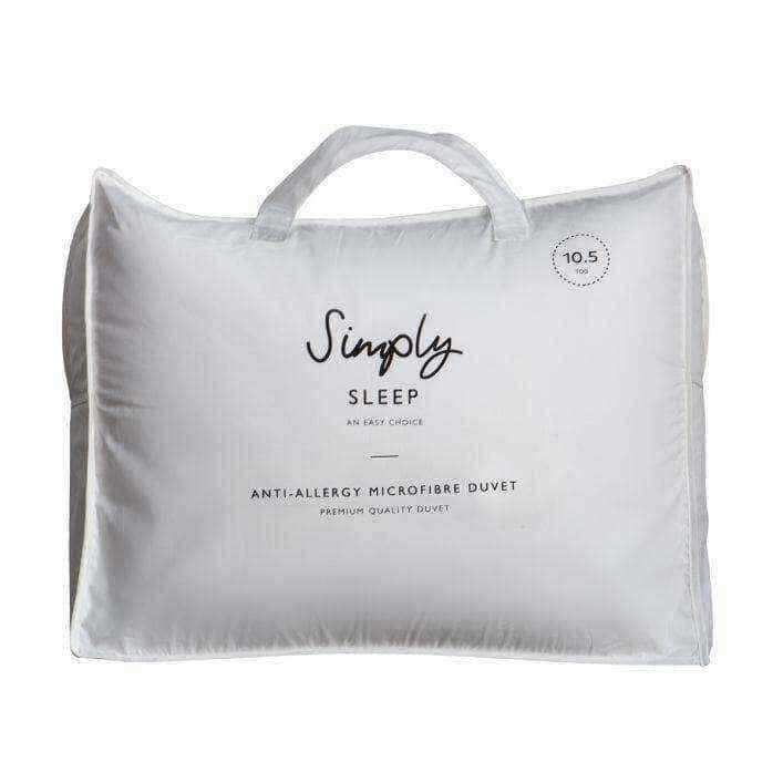Perfect Sleep - 10.5 tog Anti Allergy Microfibre Duvet - select size - The Farthing