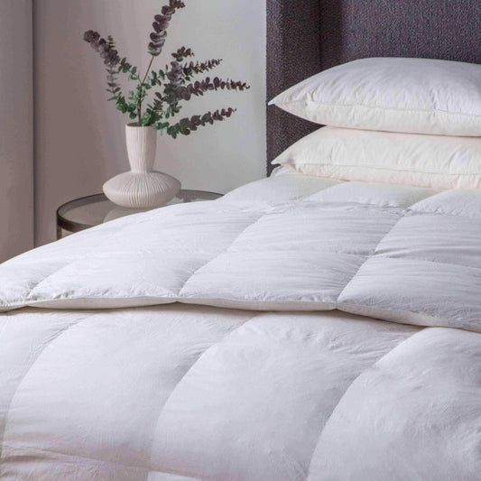 Perfect Sleep - 10.5 tog White Goose Feather and Down Duvet - select size - The Farthing