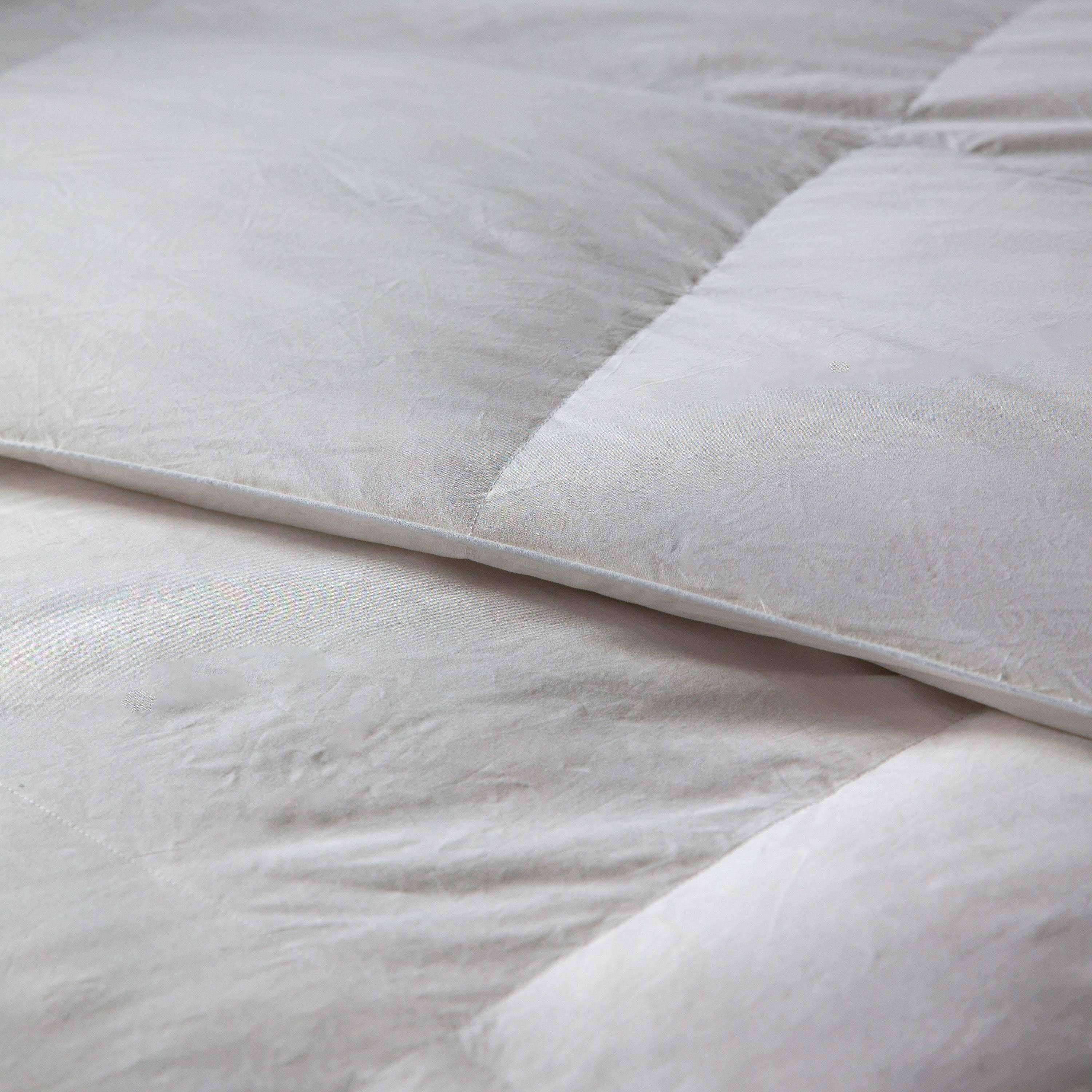 Perfect Sleep - 10.5 tog White Goose Feather and Down Duvet - select size - The Farthing