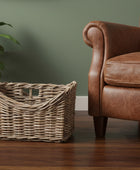 Rattan Magazine Holder - The Farthing