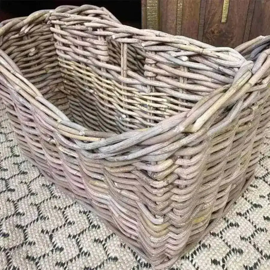 Rattan Magazine Holder - The Farthing