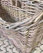 Rattan Magazine Holder - The Farthing