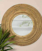 Round Handmade Rattan - The Farthing