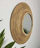 Round Handmade Rattan - The Farthing