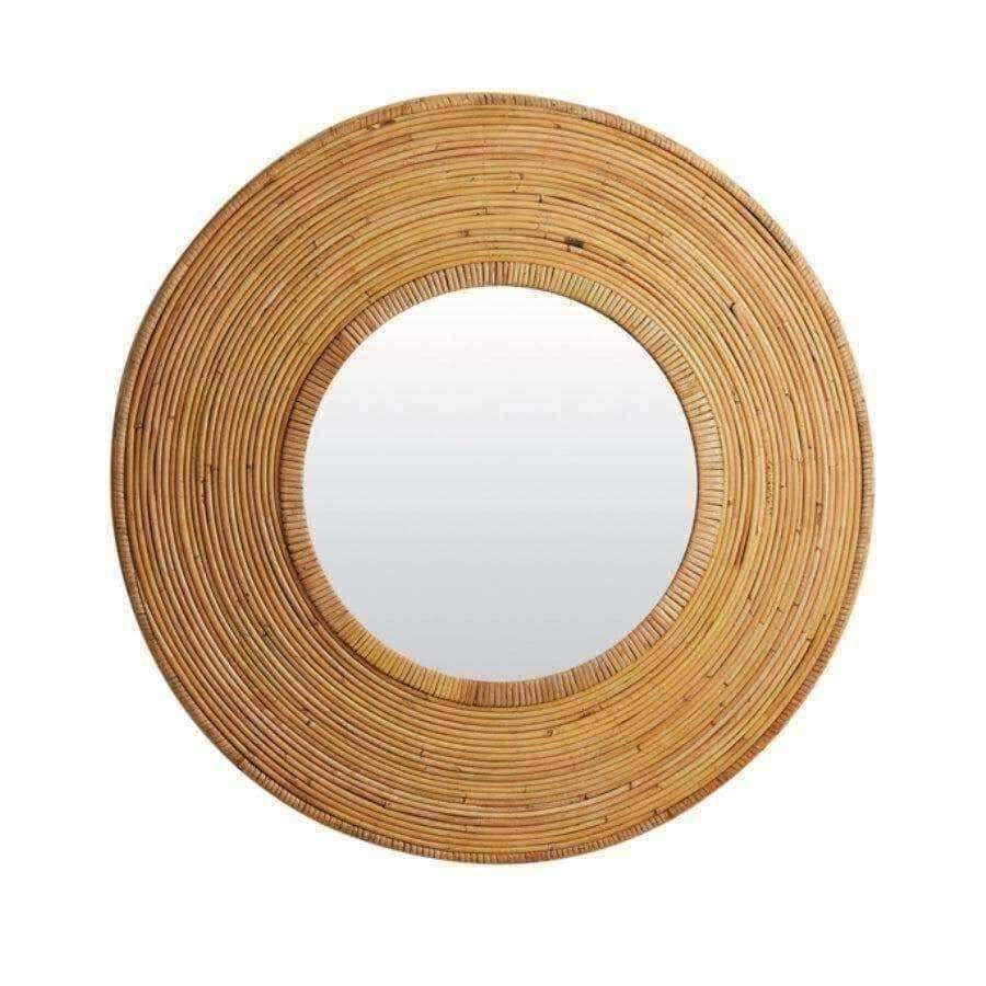 Round Handmade Rattan - The Farthing