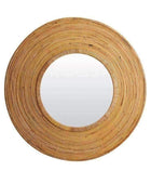 Round Handmade Rattan - The Farthing