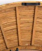 Round Handmade Rattan - The Farthing