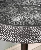 Round Metal Tripod Stand Side Table1