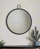 Round Pocket Watch Style Avebury Wall Mirror - The Farthing