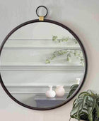 Round Pocket Watch Style Avebury Wall Mirror - The Farthing