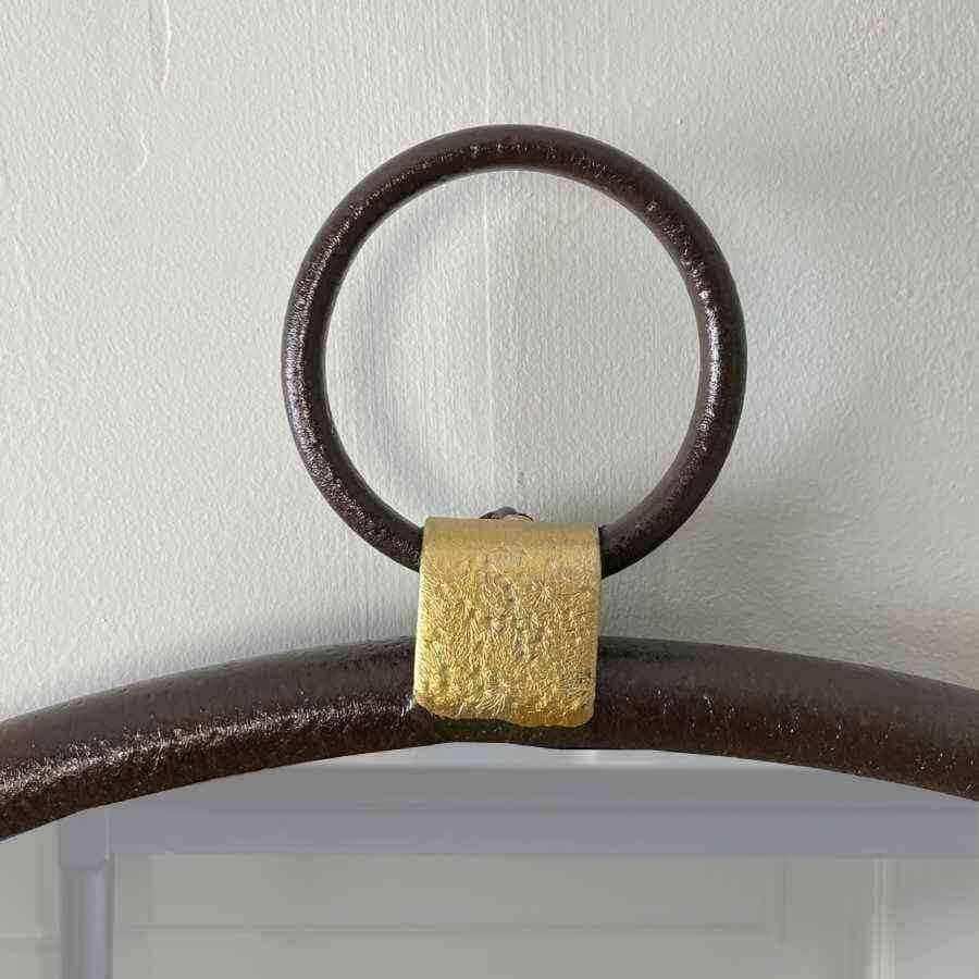 Round Pocket Watch Style Avebury Wall Mirror - The Farthing
