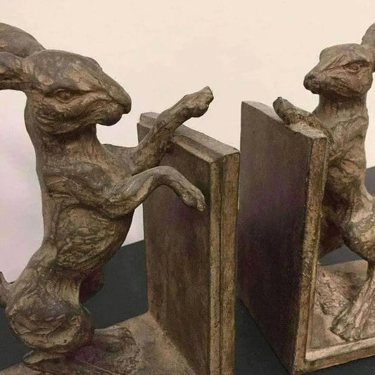 Rustic Boxing Hare - The Farthing