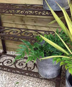 Rustic Cast Iron 3 Tiered Garden Plant Etagere - The Farthing