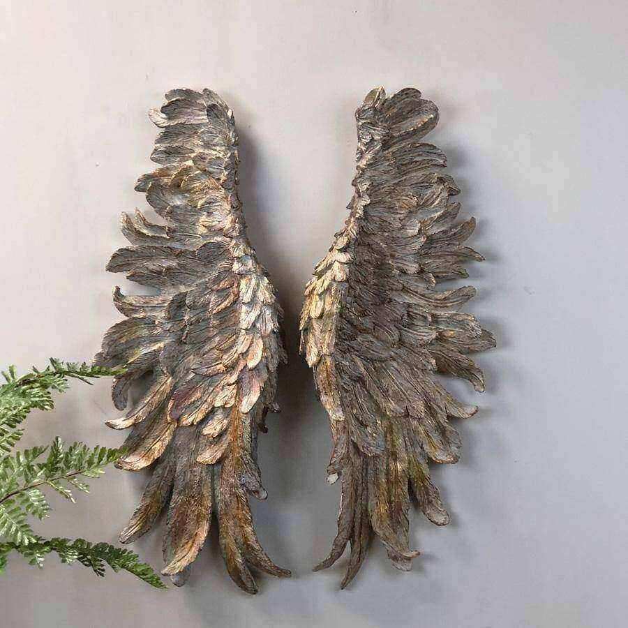 Rustic Gilded Angel Wings - The Farthing