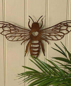 Rustic Metal Bee Wall Art - The Farthing