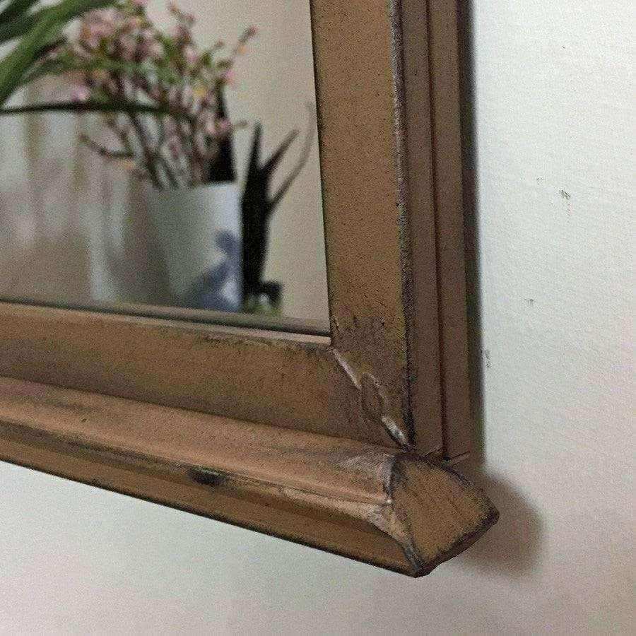 Rustic Metal Garden Window Mirror - The Farthing