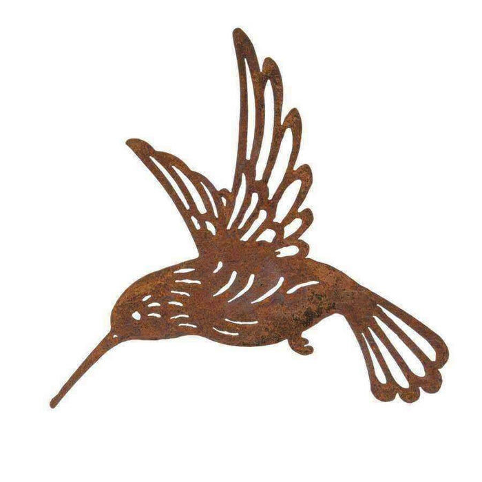 Rustic Metal Hummingbird Wall Art