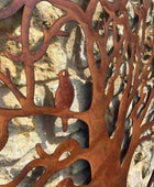 Rustic Metal Tree Wall Art - medium - The Farthing