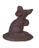 Rustic Mouse Doorstop - The Farthing