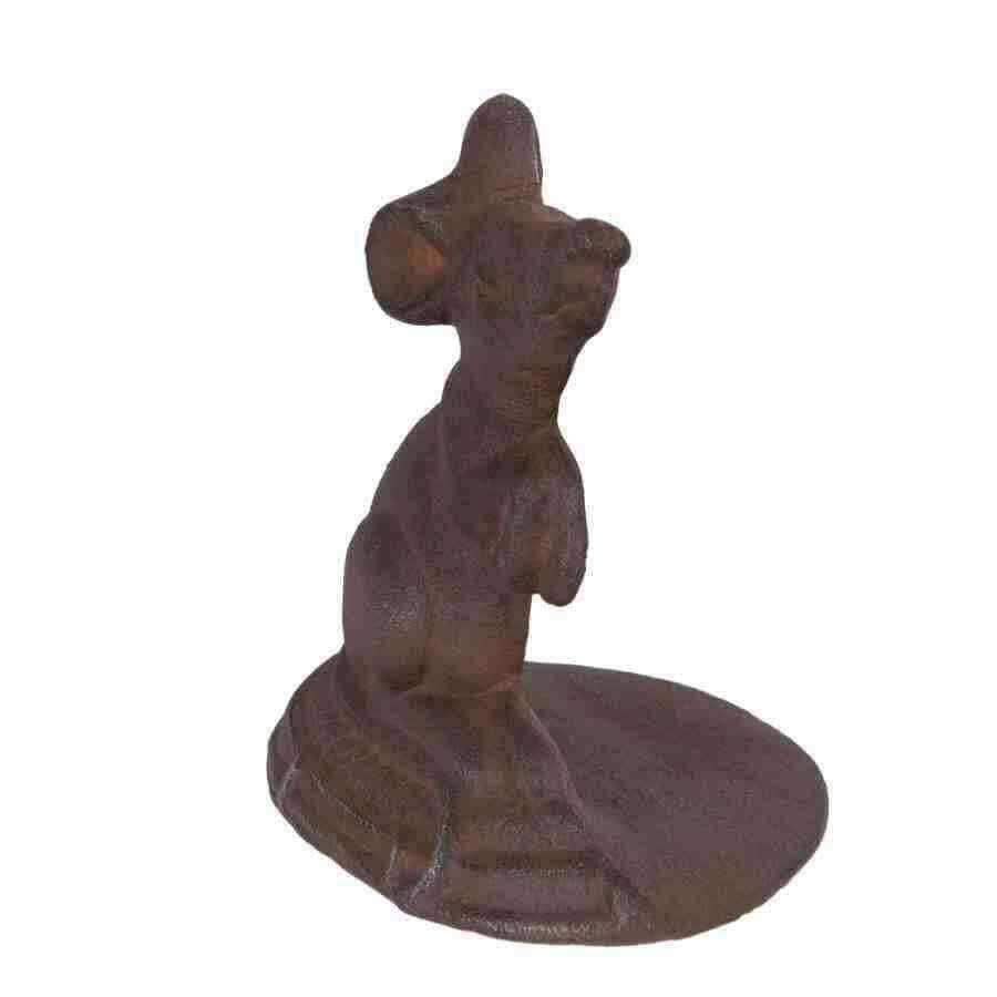 Rustic Mouse Doorstop - The Farthing