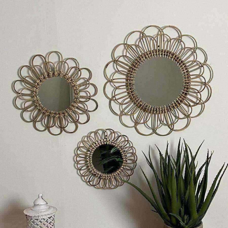 Rustic Rattan Looped Framed - The Farthing