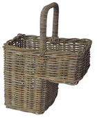 Rustic Rattan Stair Basket - The Farthing