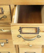 Rustic Wooden Apothecary Cabinet - The Farthing