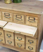Rustic Wooden Apothecary Cabinet - The Farthing