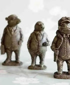 Set of Four Vintage Inspired Character Ornaments - The Farthing