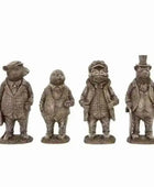Set of Four Vintage Inspired Character Ornaments - The Farthing
