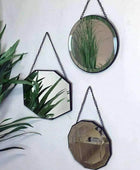 Set of Three Vintage Hanging Mirrors - The Farthing
