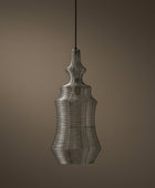 Shaped Moorish Inspired Wire Pendant Light - The Farthing
