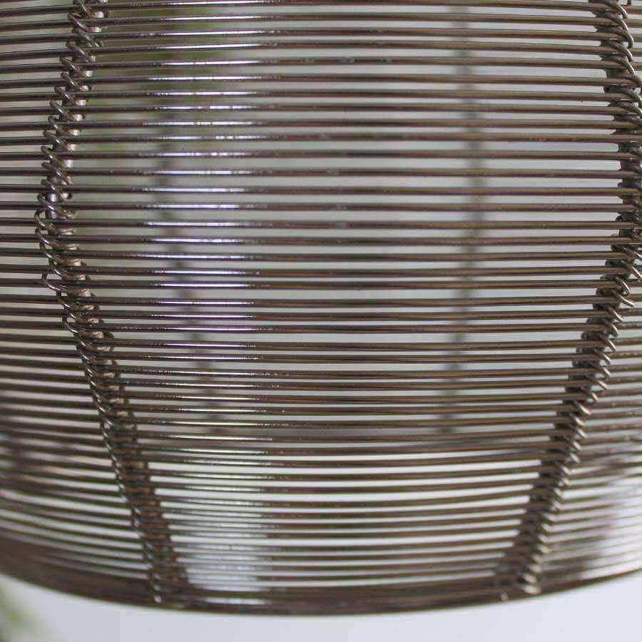 Shaped Moorish Inspired Wire Pendant Light - The Farthing