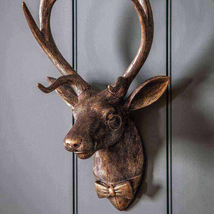 Sir Cameron Stag Wall Decoration - The Farthing