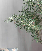 Tall Artificial Potted Olive Tree - The Farthing
