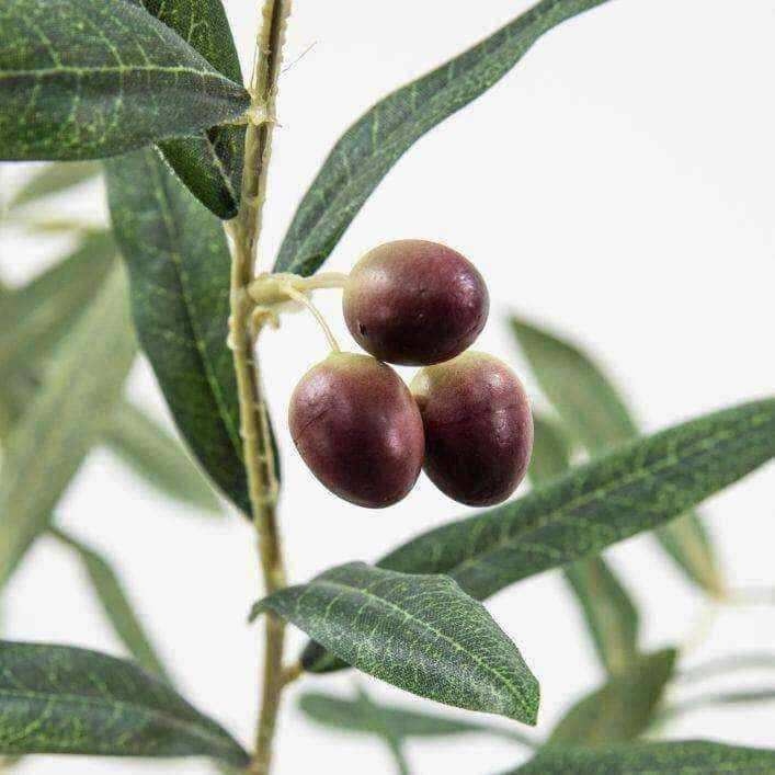 Tall Artificial Potted Olive Tree - The Farthing