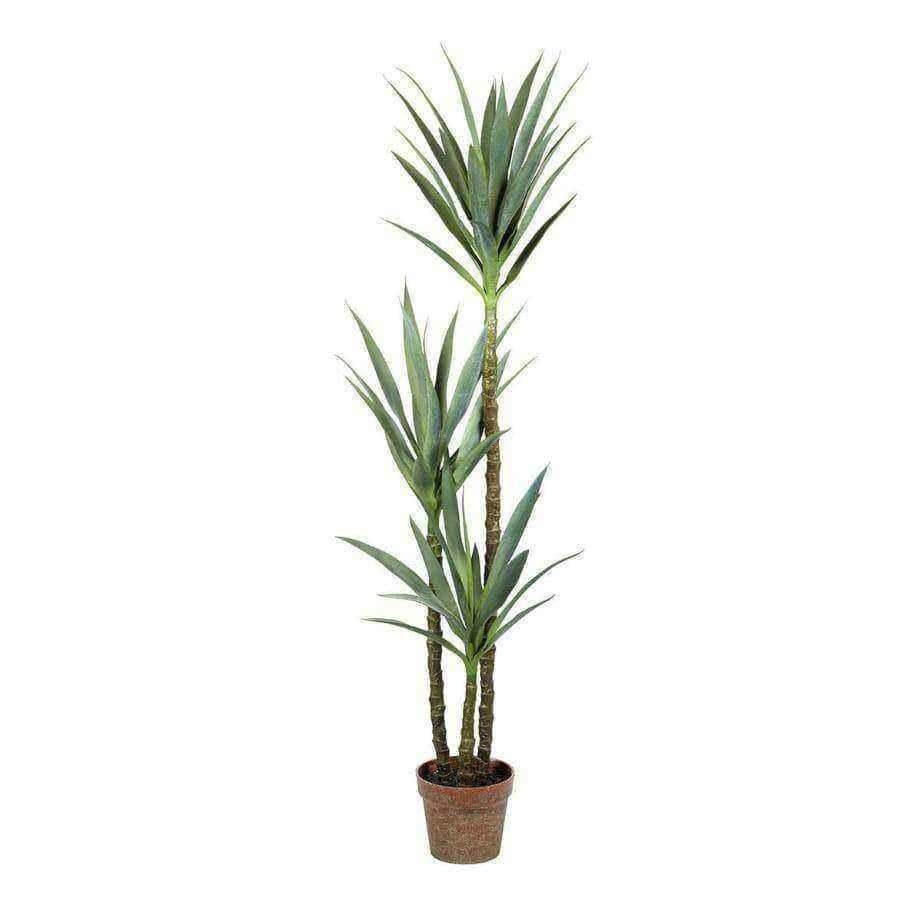 Tall Faux Green Yucca Plant - The Farthing