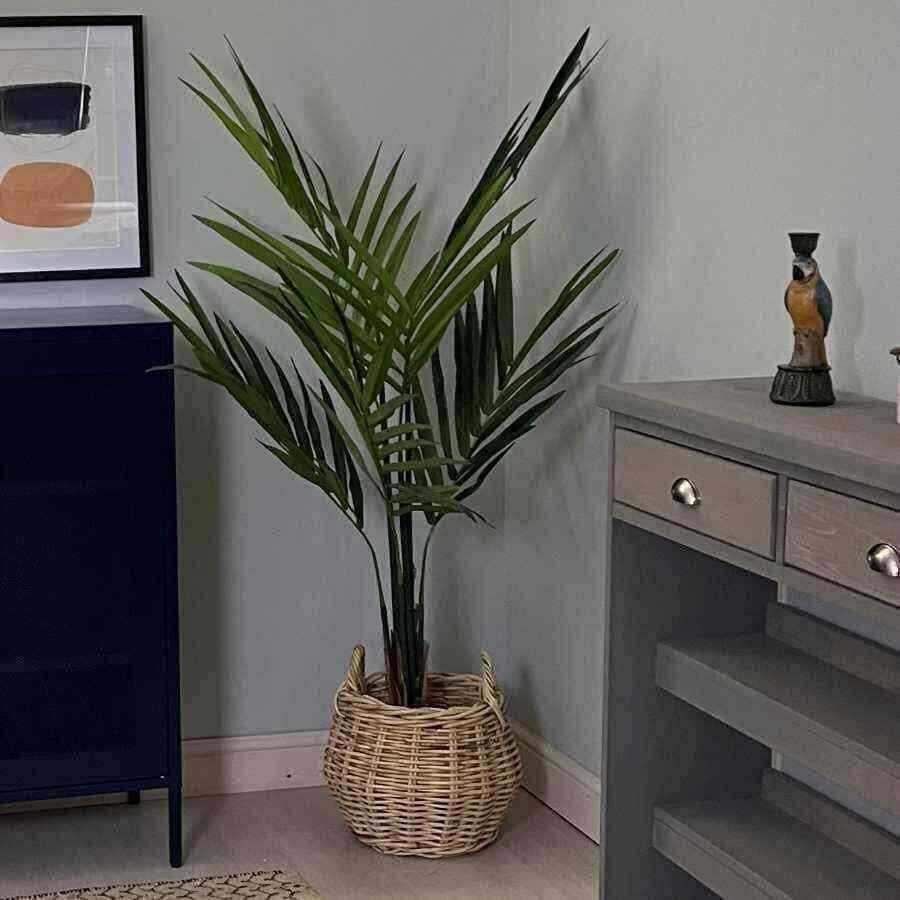 Faux Tall Kentia Palm Plant - The Farthing