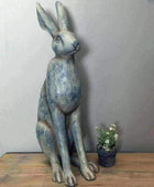 Tall Sitting Hare Ornament - The Farthing