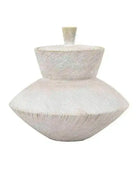 Textured Light Grey Pot Ornament - The Farthing