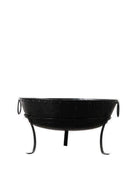 Traditional Bowl Style Round Iron Fire Pit - The Farthing