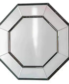 Venetian Glass Octagon Wall Mirror - The Farthing