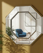 Venetian Glass Octagon Wall Mirror - The Farthing