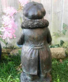 Verdigris Finish Mr Toad Garden Ornament - The Farthing