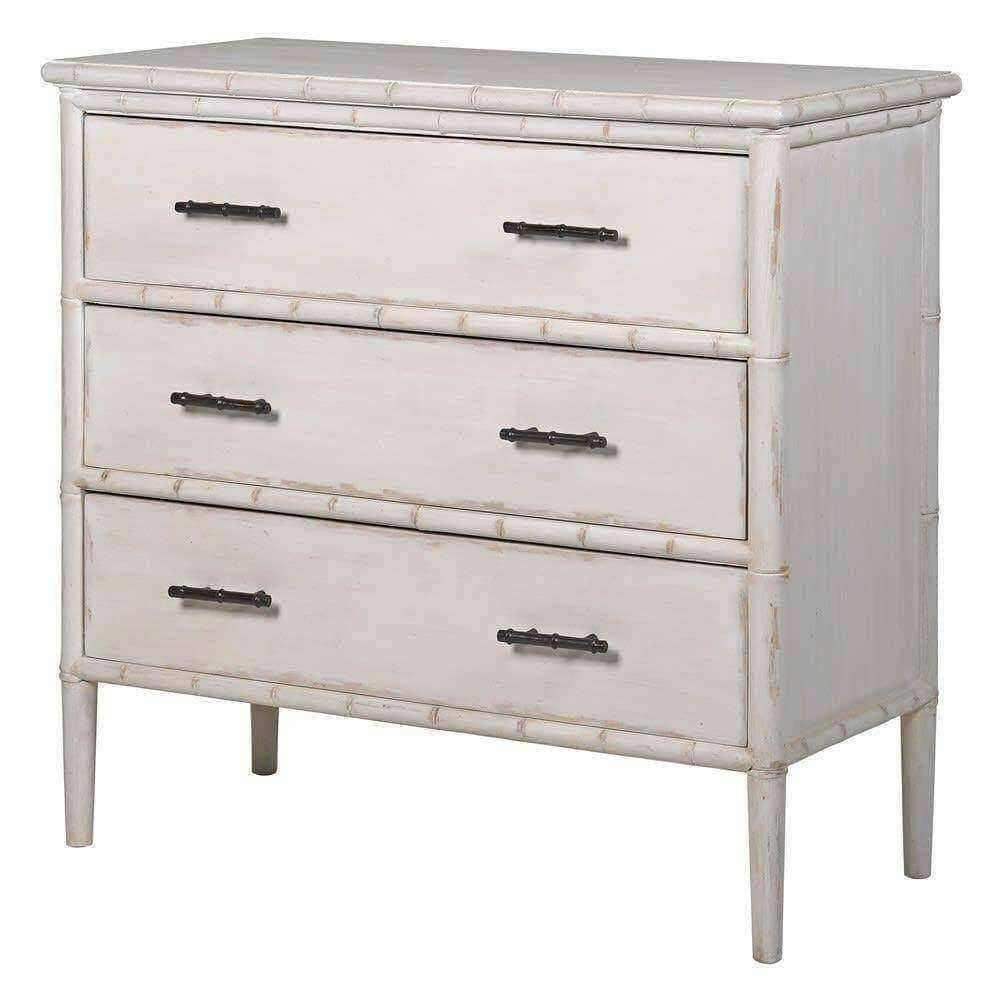 Weathered Off White Camila Chest Of Drawers - The Farthing