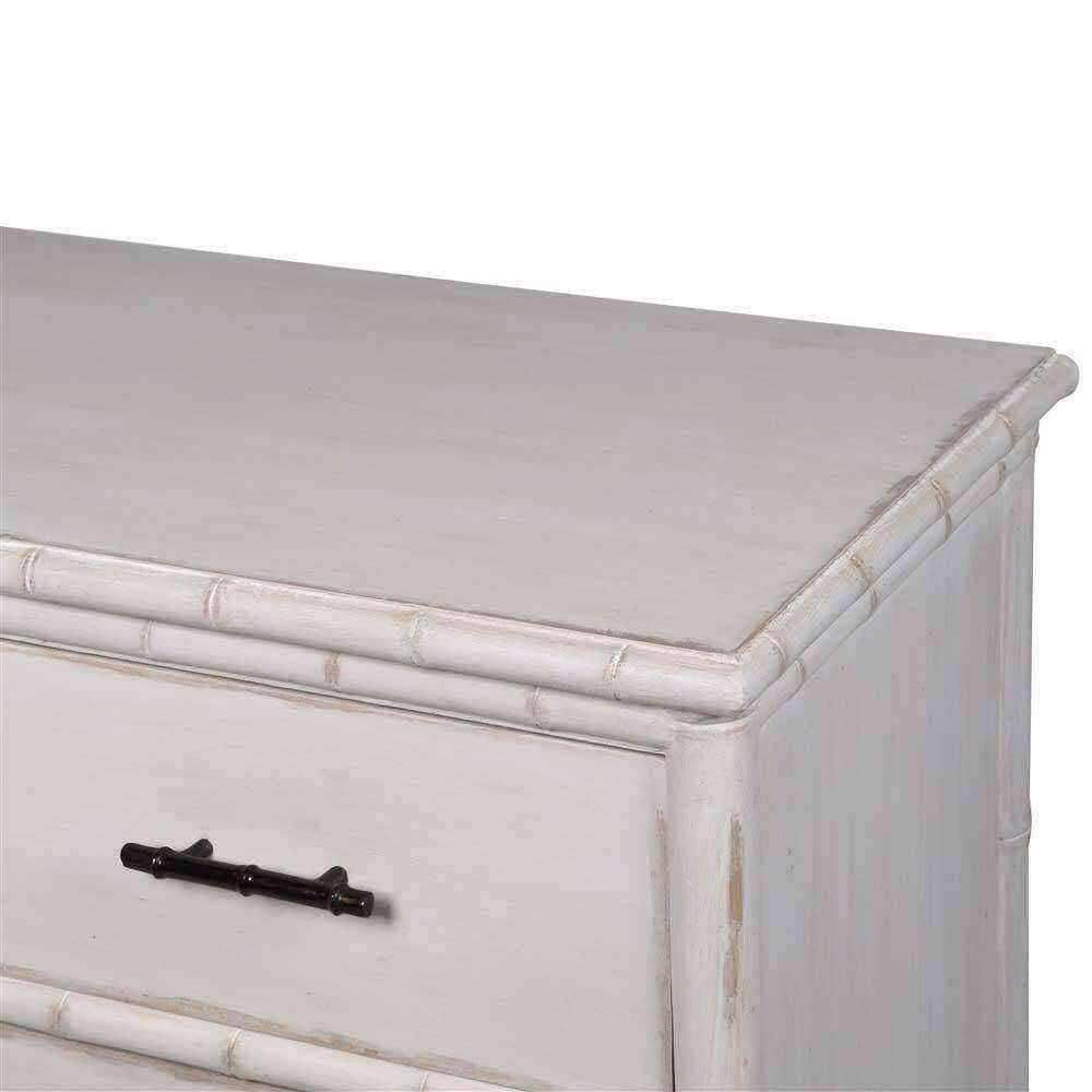 Weathered Off White Camila Chest Of Drawers - The Farthing